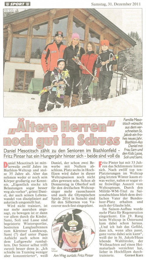 Altere Herren noch
gut in Schuss Altere Herren noch
gut in Schuss